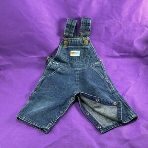 McKids Vintage Toddler’s Blue Denim Overalls 15-19lbs 100% Cotton 25-27” Tall
